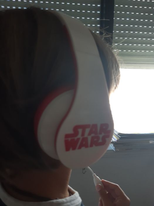 Auscultador do star wars