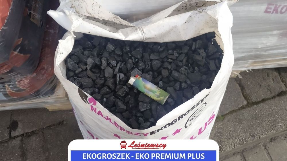 Najlepszy GROSZEK 29MJ/kg  PREMIUM PLUS węgiel-opał-popiół do 3%