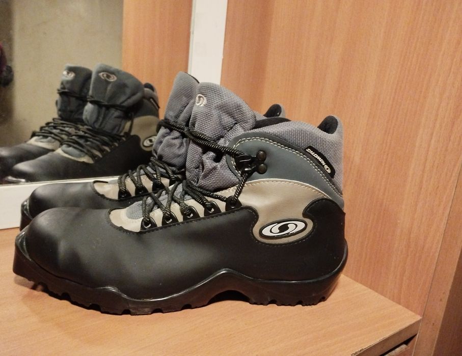 Беговые лыжные ботинки "Salomon", p.44 (28 cм) SNS profil, Франция