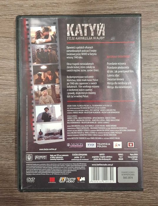 Katyń DVD, stan bdb