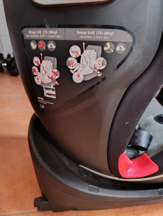 Cadeiras auto isofix