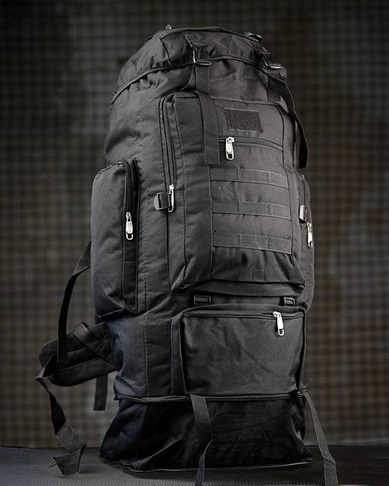 Мілітарі рюкзак 100л plentsfil чорний