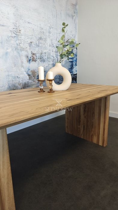 Stoły dębowe stoliki regały szafki RTV lite drewno na wymiar