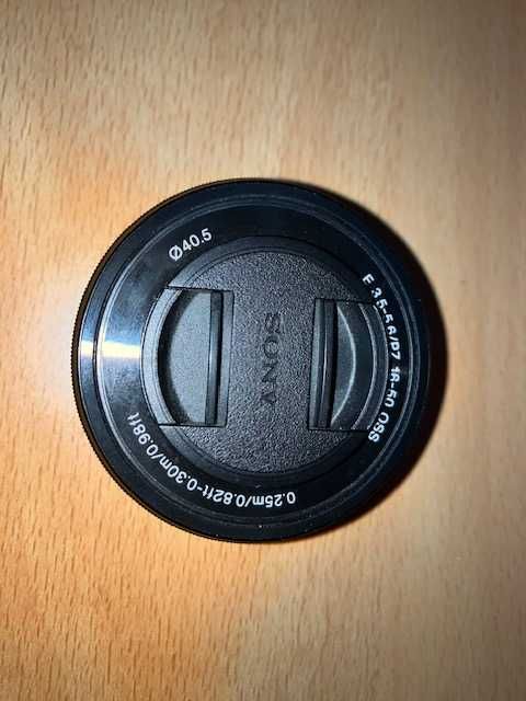 Objetiva Sony 16-50 f3.5-5.6
