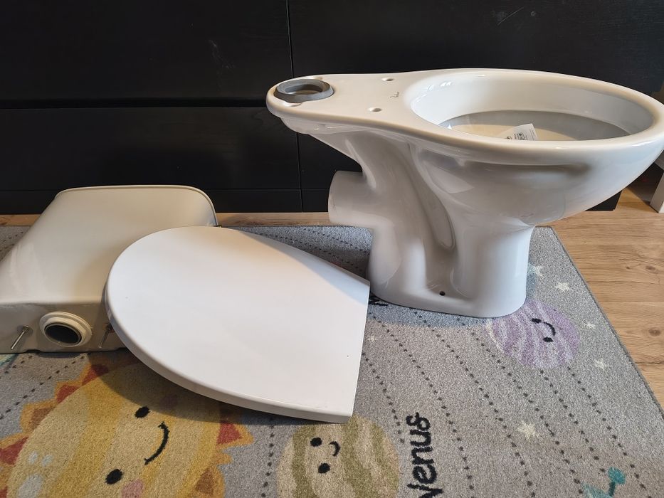 Kompakt WC podłączenie poziome