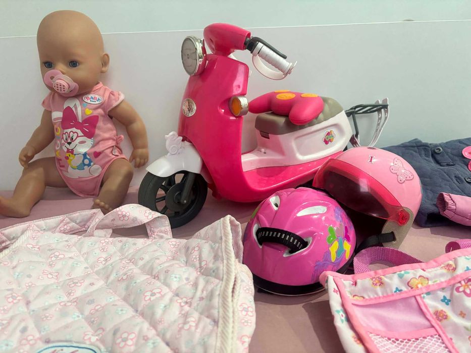 Lalka Baby Born plus akcesoria.