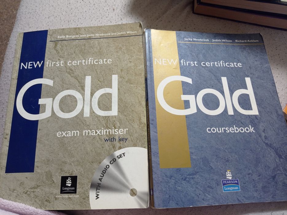 Підручники з англійської.New First Certificate Gold: Exam Maximiser with key.