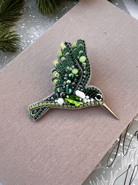 Брошка ручної роботи, патріотична брошка ручної роботи