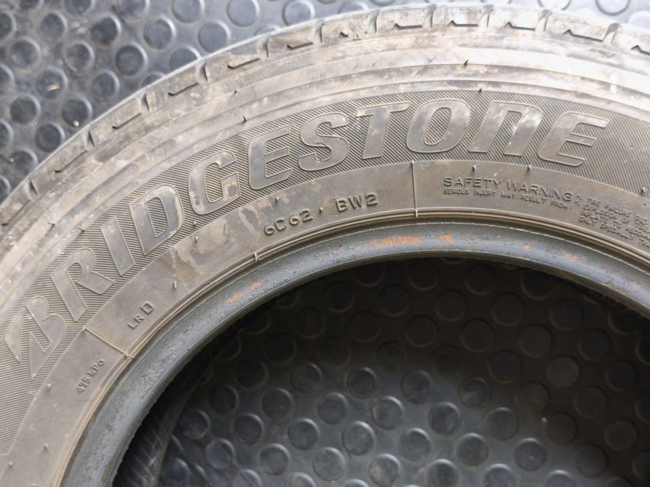 2x Pneus Bridgestone 225 65 R16 C