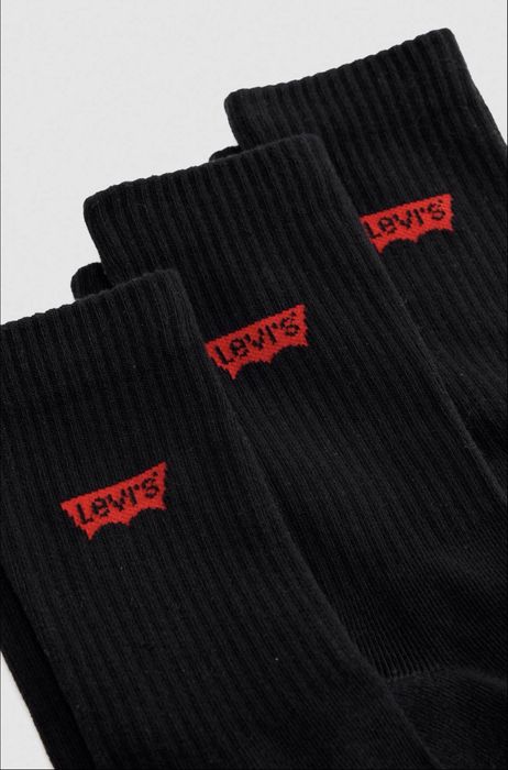 Теплі носки чоловічі Levi’s ОРИГІНАЛ (3 пари), розмір L