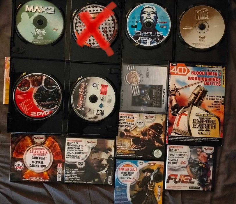 Duży zestaw gier windows xp 28 tytułów gra gry retro