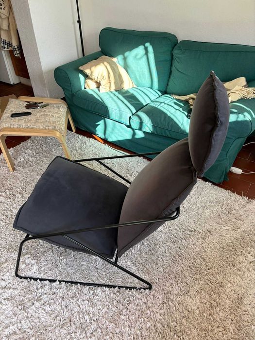 Cadeira VILLSTAD Ikea - Antracite (quase nova) NEGOCIAVEL