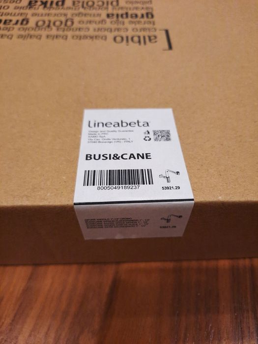 Sifão de lavatório poupa espaço Busi & Cane NOVO