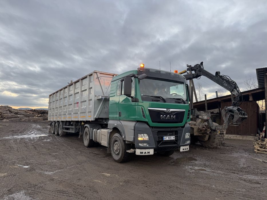 Продам MAN 4х4 TGX 18.500 сідловий тягач гідродрайв