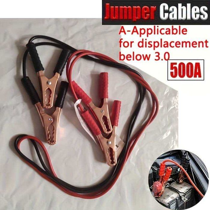 Cabos carregar bateria carro