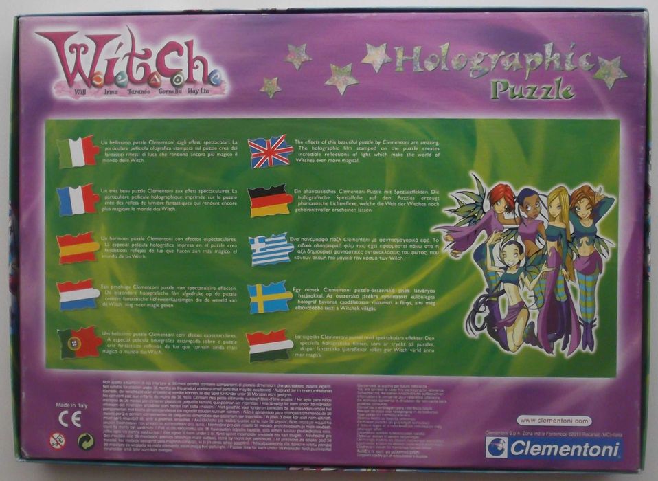 Puzzle Clementoni Holográfico Witch de 250 Peças