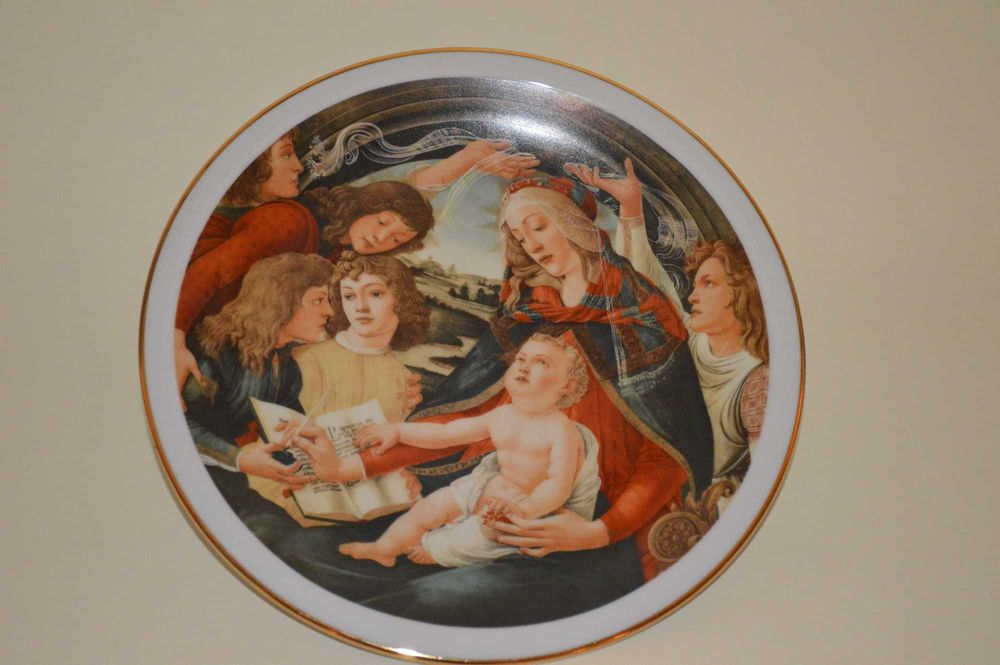 Conjunto de 3 pratos decorativos