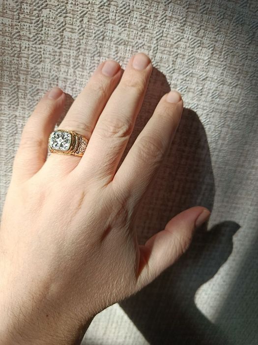 Перстень печатка чоловічий