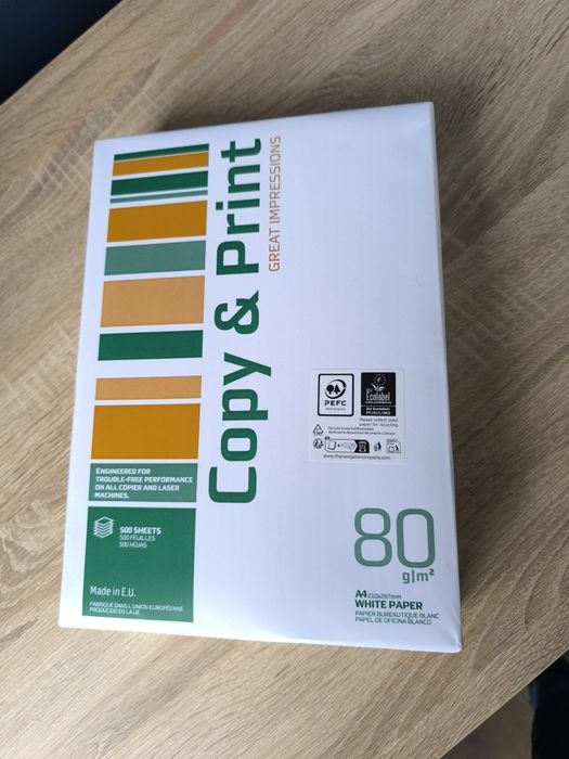 Papier ksero A4 500 arkuszy