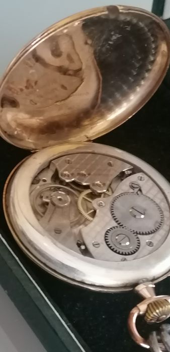 Relógio antigo bolso Movado 18k