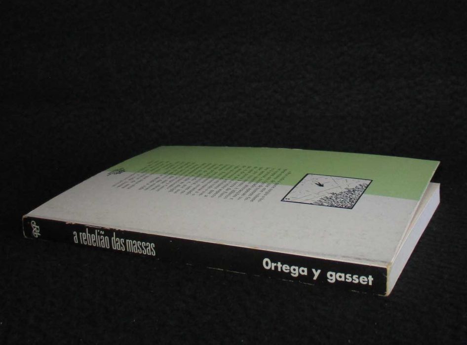 Livro A Rebelião das Massas José Ortega y Gasset