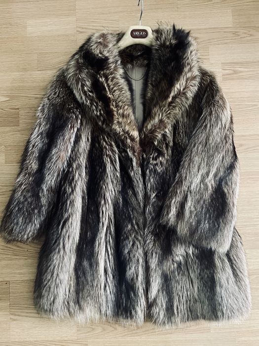 Шуба чорнобурка на М/L