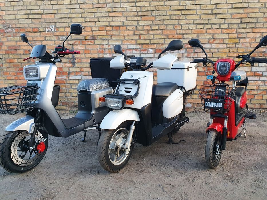 Електроскутер Dominator 1000W електричний купить мопед = ямаха гир