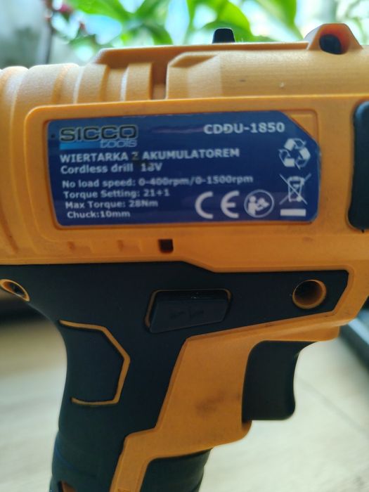 Wiertarko  wkrętarka Sicco Tools 18 V