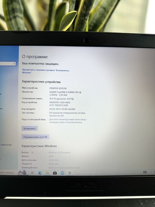 Ноутбук Asus FX504G