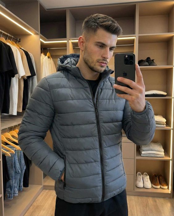 Куртка вітровка чоловіча весняна з утепленням