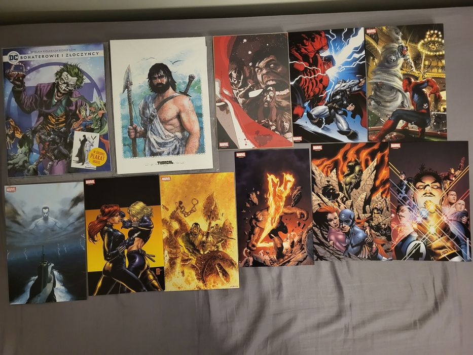 Nowe Tomy DC Marvel Thorgal 3 Zdjęciach