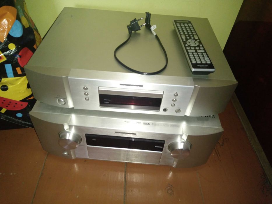 Wzmacniacz Marantz + odtwarzacz CD