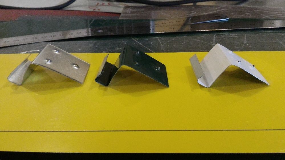 Кляймер для фальцевої покрівлі