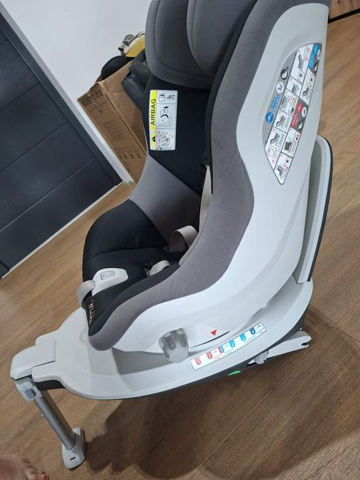 Fotelik samochodowy dziecięcy isofix mokka