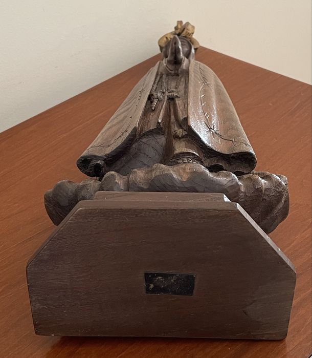 Escultura em madeira Nossa Senhora Aparecida