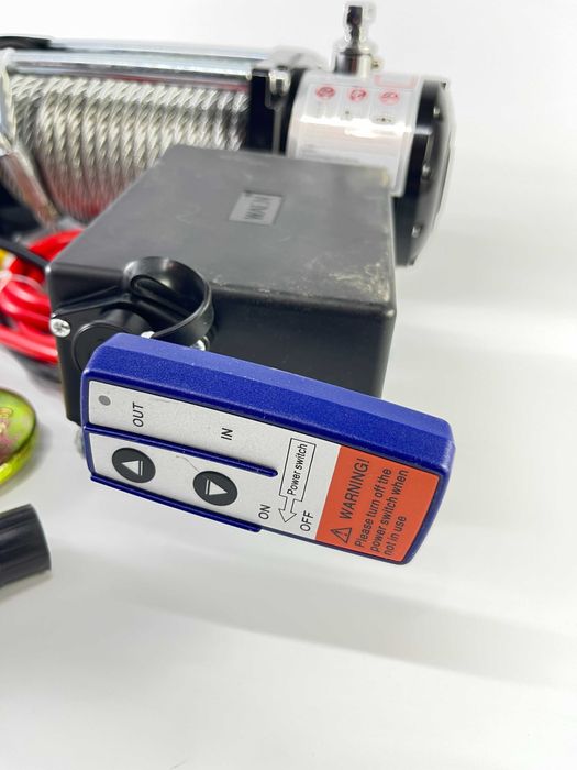 Електрична лебідка 4536 кг 12V для позашляховиків, джипів, вантажівок