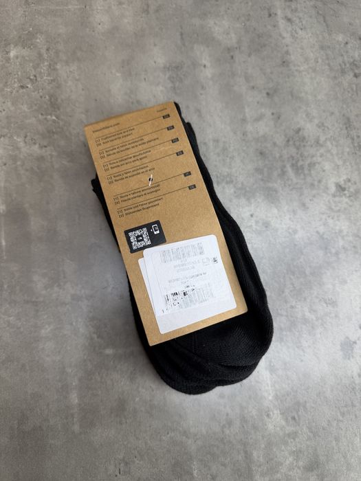 The north face multi sport cush quarter socks black шкарпетки