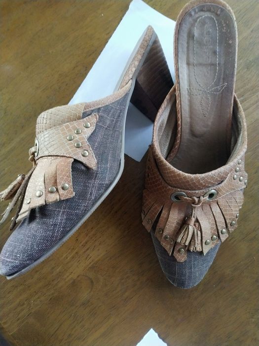 Шлепки, сабо, босонiжки р40 Welfare гарнi