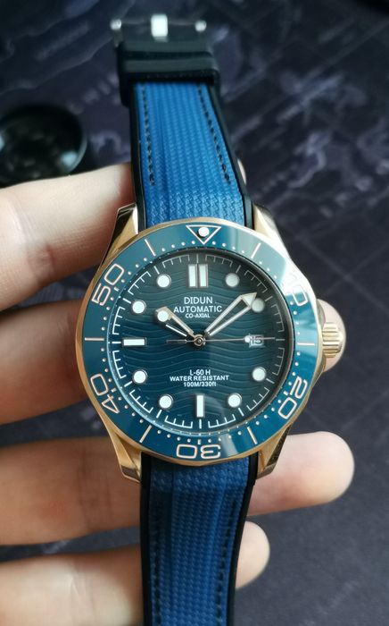 Zegarek Elegancki Didun Seamaster Homage Automat Nowy