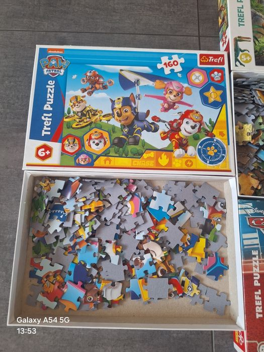 Puzzle Psi Patrol, Cars