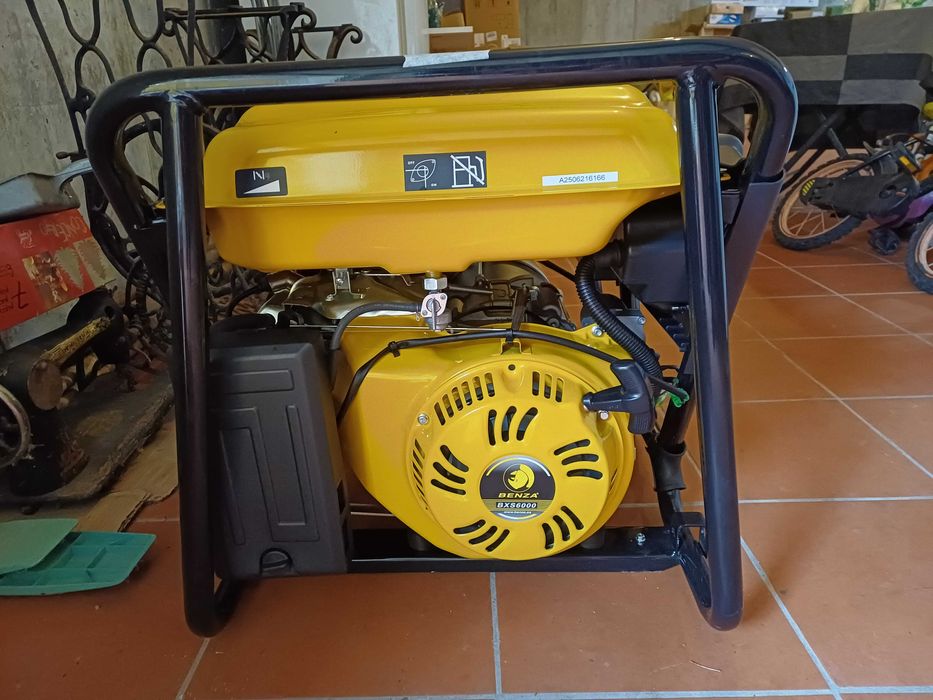 Gerador BENZA BXS 6000 Profissional – Arranque Elétrico – 6h