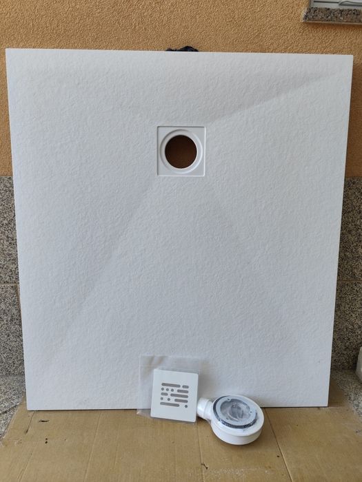 Base duche planstone branco 100x90cm