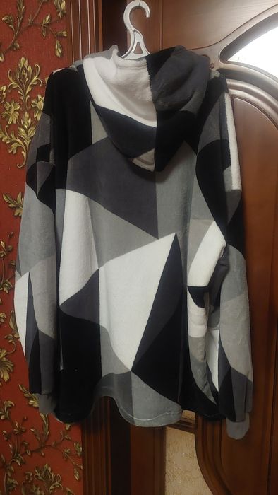 Худі плед великого розміру