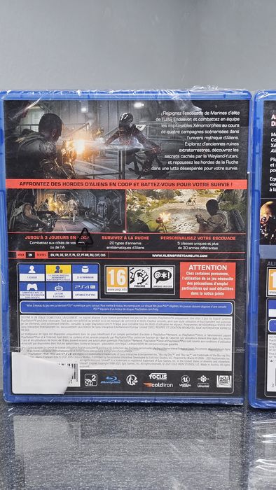 SELADOS Pack 2X Aliens Fireteam Elite Aliens Dark Descent  PS4 PS5 PlayStation 4 5