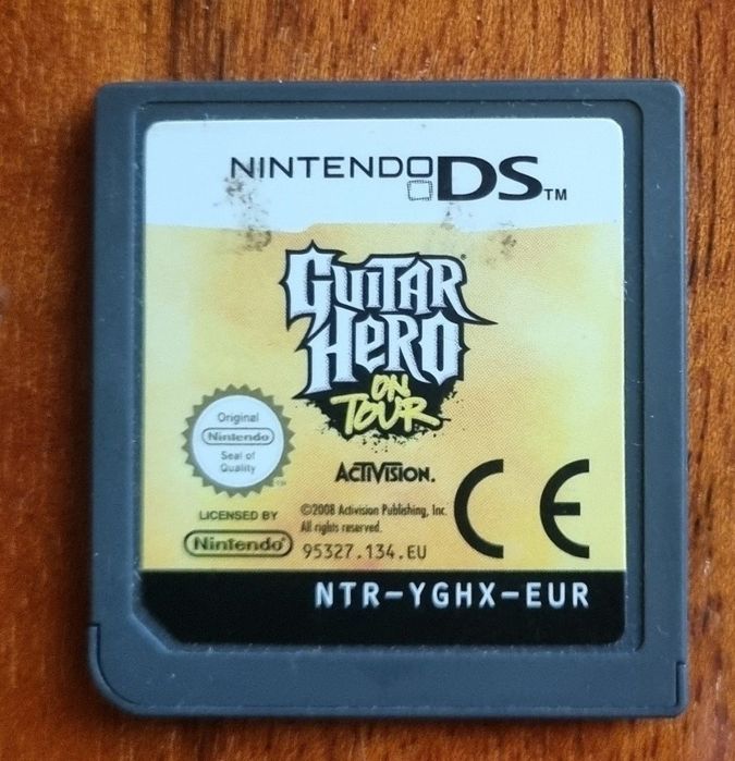Nintendo ds guitar hero