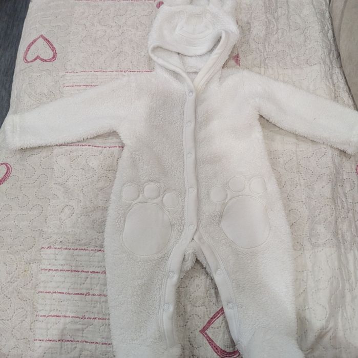 Дитячий комбінезон-ведмедик з велсофту