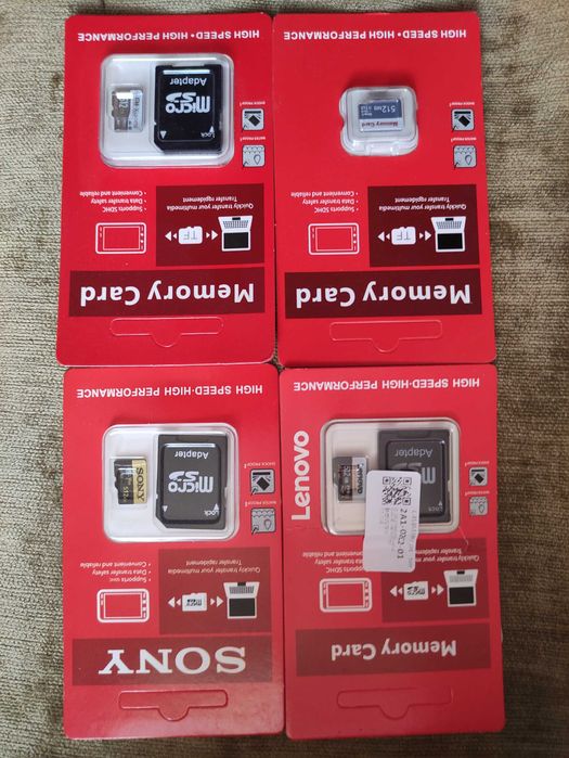 Микро СД micro Cd 512 Мб новая.