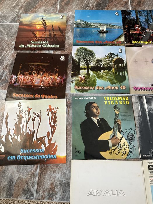 Discos vinil antigos