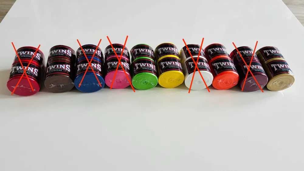 Owijki Twins Special CH-5 5m, elastyczne - Różne kolory - Nowe!