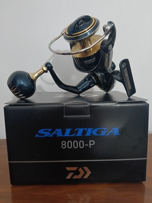 Moulinet Daiwa Saltiga 8000-P (2025) – Neuf, 14+1 Roulements, 25 Kg De Frein